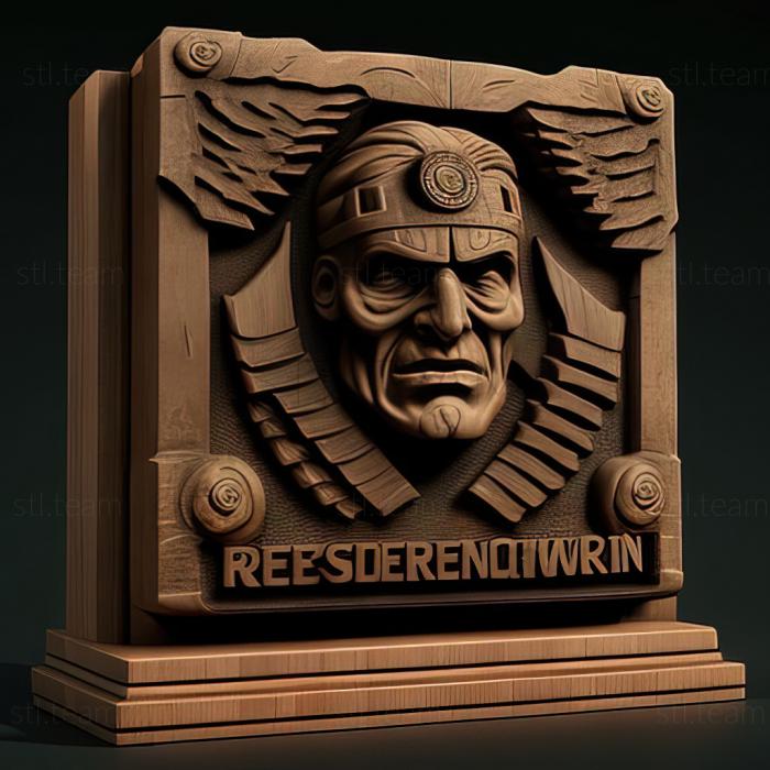 3D модель Повернення до замку Wolfenstein Operation Resurrection gam (STL)